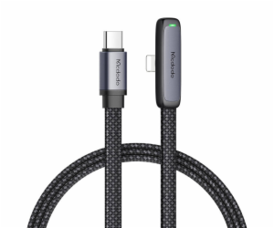 Mcdodo CA-3350 Kabel USB na USB-C, úhlový, 1,2 m (černý)