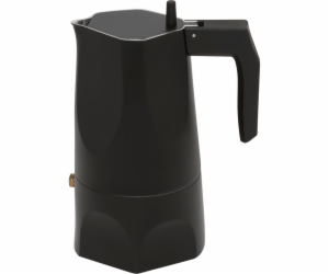 Alessi Espresso Coffee Maker Moka MT18/3 B black