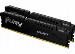 Kingston FURY DIMM 16 GB DDR5-6000 (2x 8 GB) duální sada, RAM