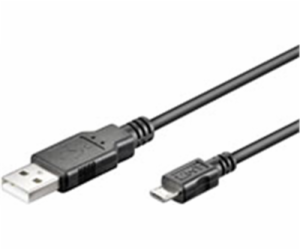 goobay kabel USB 2.0, zástrčka USB-A > zástrčka Micro-USB