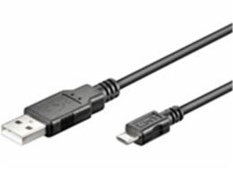 goobay kabel USB 2.0, zástrčka USB-A > zástrčka Micro-USB