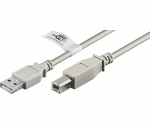 USB 2.0 Kabel, USB-A Stecker > USB-B Stecker