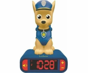 Digital alarm clock with a Chase 3D nightlight Lexibook