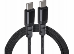  2x USB-C 15W 1m kabel s podporou QC 3.0 MCE493 Black