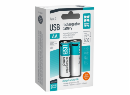 Colorway nabíjecí baterie AA 2200mAh/ USB-C/ 1.5V/ 6ks v balení