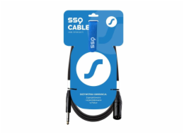 SSQ JSXM5 - Kabel XLR samice - Jack stereo 6,3 mm, 5 m