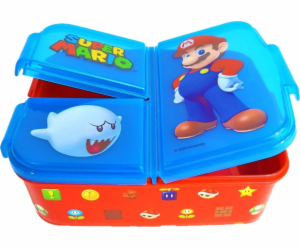 STOR 21420 Snídaňový box/obědový box Super Mario se 3 při...