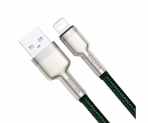 Kabel USB pro Lightning Baseus Cafule, 2,4A, 2m (zelený)