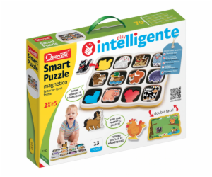 Quercetti Smart Puzzle Magnetico Farm