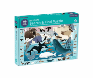 Mudpuppy Puzzle skládej a hledej Život v Arktidě 64 dílů