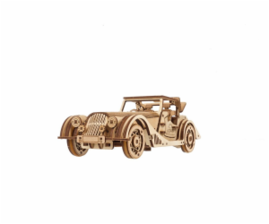 Ugears 3D dřevěné mechanické puzzle Sportovní auto Rapid ...