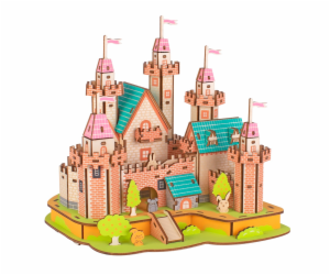 Woodcraft Dřevěné 3D puzzle Hrad v ráji