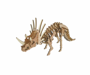 Woodcraft Dřevěné 3D puzzle Triceratops