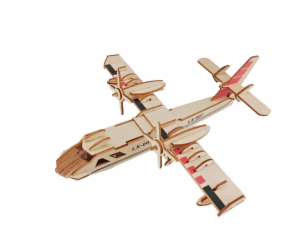 Woodcraft Dřevěné 3D puzzle Bombardér