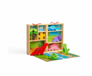 Bigjigs Toys Krabička na hraní dinosauři