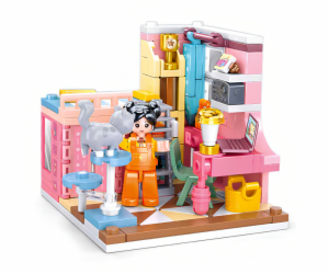 Sluban Girls Dream Mini Handcraft M38-B1016D Ložnice