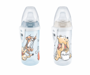 Dětská láhev NUK Active Cup Disney Medvídek Pú 300 ml modrá