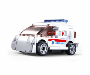 Sluban Power Bricks M38-B0916F Natahovací auto ambulance