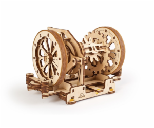 Ugears 3D dřevěné mechanické puzzle STEM výukový diferenciál