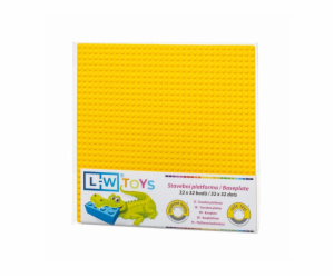 L-W Toys Základová deska 32x32 žlutá