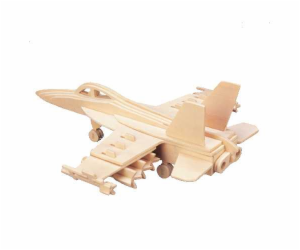 Woodcraft Dřevěné 3D puzzle stíhačka