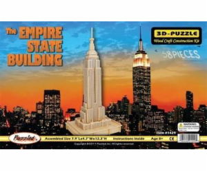 Woodcraft Dřevěné 3D puzzle Empire State Building