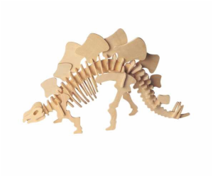 Woodcraft Dřevěné 3D puzzle Stegosaurus velký