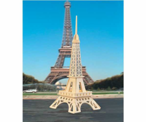 Woodcraft Dřevěné 3D puzzle eiffelova věž menší