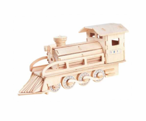 Woodcraft Dřevěné 3D puzzle Lokomotiva