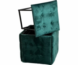 Puff-transformer 5in1 - 5 stools in 1 pouffe bottle green...