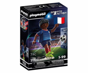 Fotbalista Francie Playmobil, Sport a akce, 7 dílků, 71123