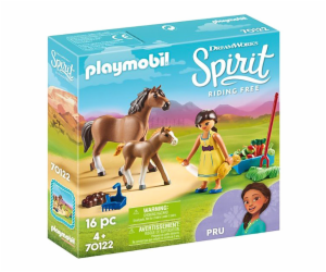 Próza s koněm a hříbětem Playmobil, Spirit Riding Free, 1...