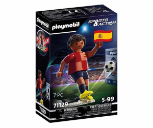 Fotbalista Španělska Playmobil, Sport a akce, 7 dílků, 71129