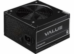 Chieftec Value APB-400B8 napájecí zdroj 400 W 20+4 pin ATX PS/2 Stříbrná