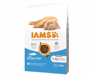 IAMS for Vitality Cat Kitten Ocean Fish - suché krmivo pr...