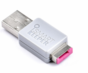 Pendrive SmartKeeper Basic USB Stick verriegelbar 32GB rů...