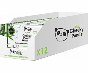 Cheeky Panda, vlhčené ubrousky pro děti, 12-balení, 720 ks.