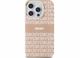 DKNY  DKHMN61HRHSEP iPhone 11 / Xr 6.1 růžový/růžový pevný obal IML Mono & Stripe MagSafe