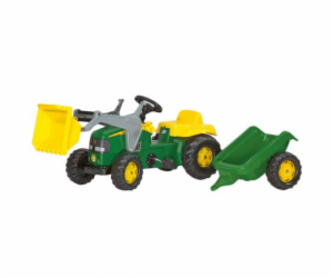 Traktor Rollytoys John Deere s přívěsem 023110