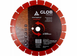 Glob Diamantový kotouč GLOB TOOLS Stavební hmoty průměr 300mm