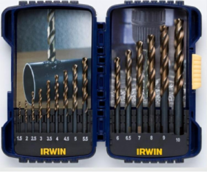 Vrták Irwin SET 15 ks. 1,5 mm, 2 mm, 2,5 mm, 3 mm, 4 mm, ...