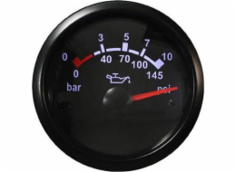 Auto GAUGE Clock AUTOMATICKÝ GAUGE 52mm T90 Tlak oleje