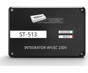 Integrátor výstupu Tech ST-513 230V, černý ST513BK