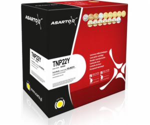 Asarto Toner pro Konica-Minolta TNP22Y | A0X5252 | 6000 s...