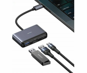 USB HUB Usams USAMS Adaptér HUB 5v1 USB 2.0/USB 3.0/USB-C...