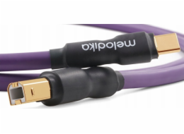 Melodika  MDUCB03 Fialový USB kabel USB kabel typu CB včetně: pro DAC/zařízení lékařské / plotry - 0,3m