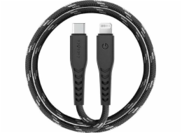 Energea USB-C – Lightning USB kabel 3 m černý (CBL-NFCL-BLK300)