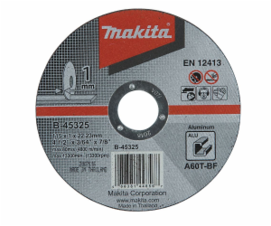 Makita B-45331 řezný kotouč 125x1x22 hliník