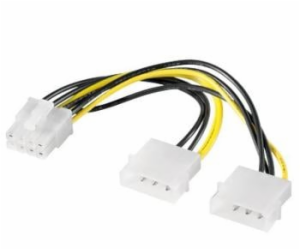 Redukce napájecí 2x5.25" Molex - 8 pin pro PCI-E grafické...