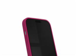 Silikonový ochranný kryt iDeal Of Sweden pro iPhone 15 Magenta